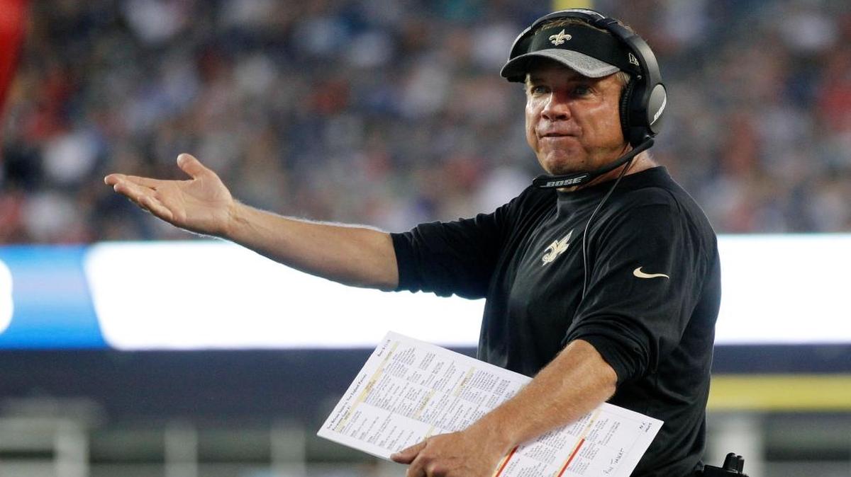 New Orleans Saints coach Sean Payton 