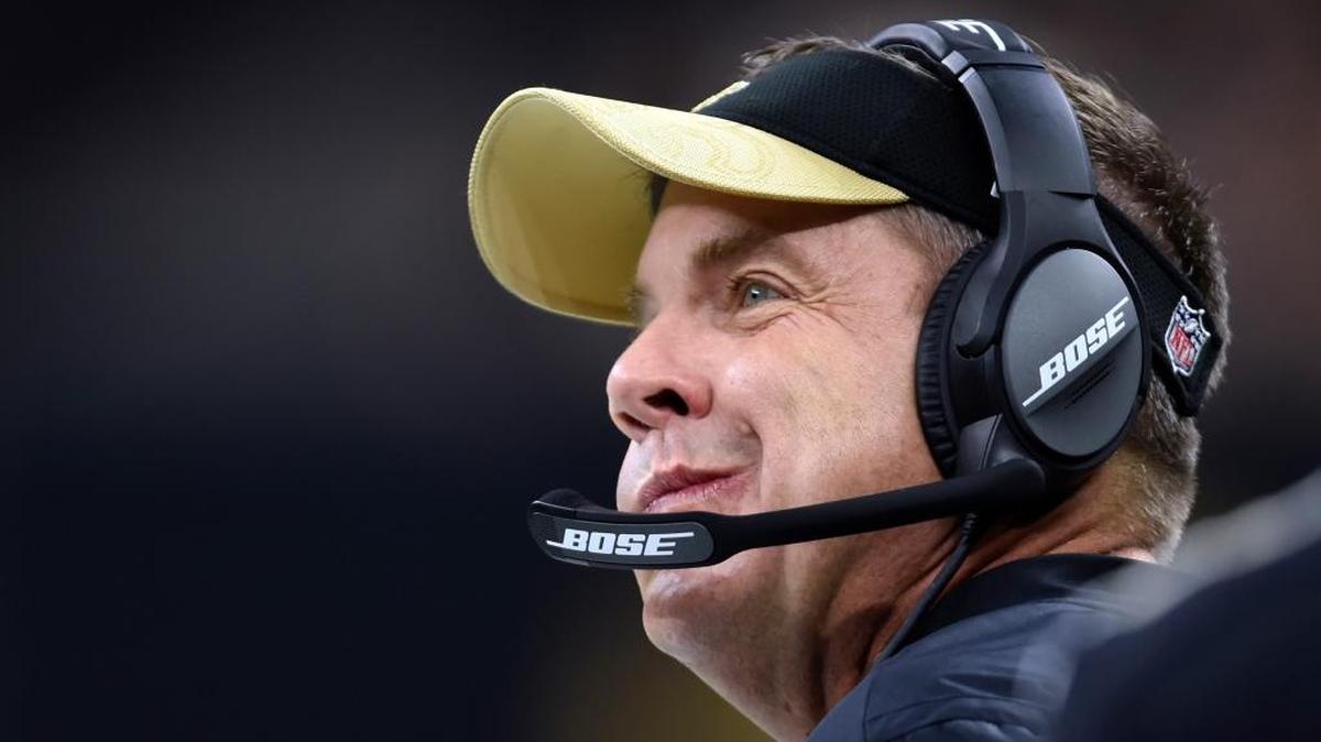 New Orleans Saints coach Sean Payton.