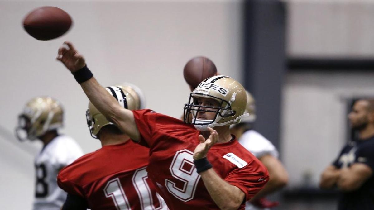 New Orleans Saints quarterback Drew Brees (9) is a future Pro football Hall of Famer.