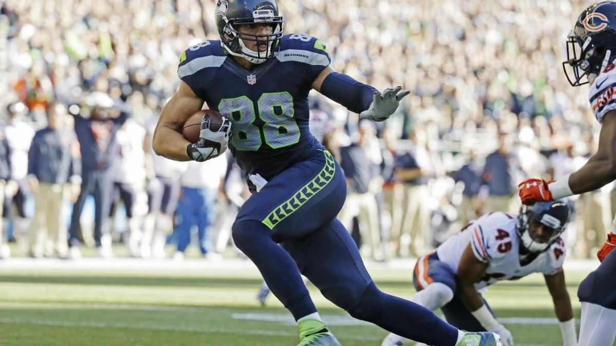 Seattle Seahawks tight end Jimmy Graham will be a free agent next month.