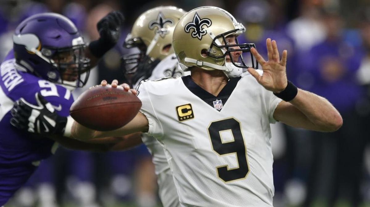 New Orleans quarterback Drew Brees is one reason why the Saints are being talked about in terms of a Super Bowl run.