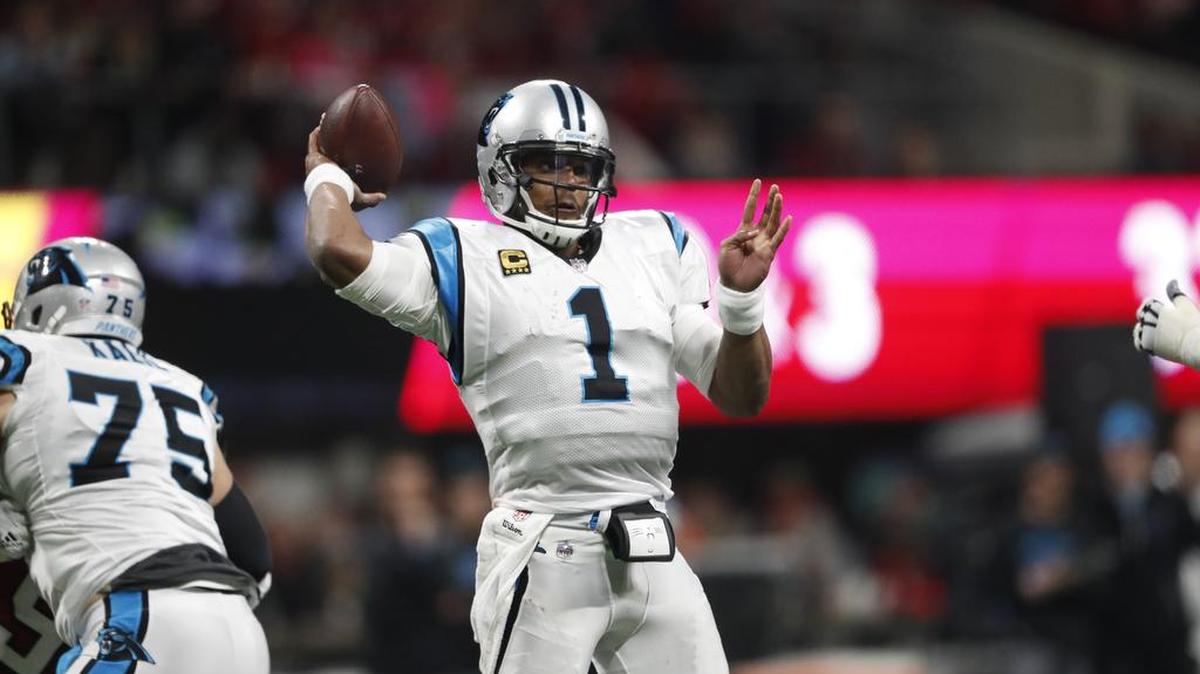 Carolina Panthers quarterback Cam Newton (1) is a key to the Panthers beating New Orleans in the Superdome Sunday.