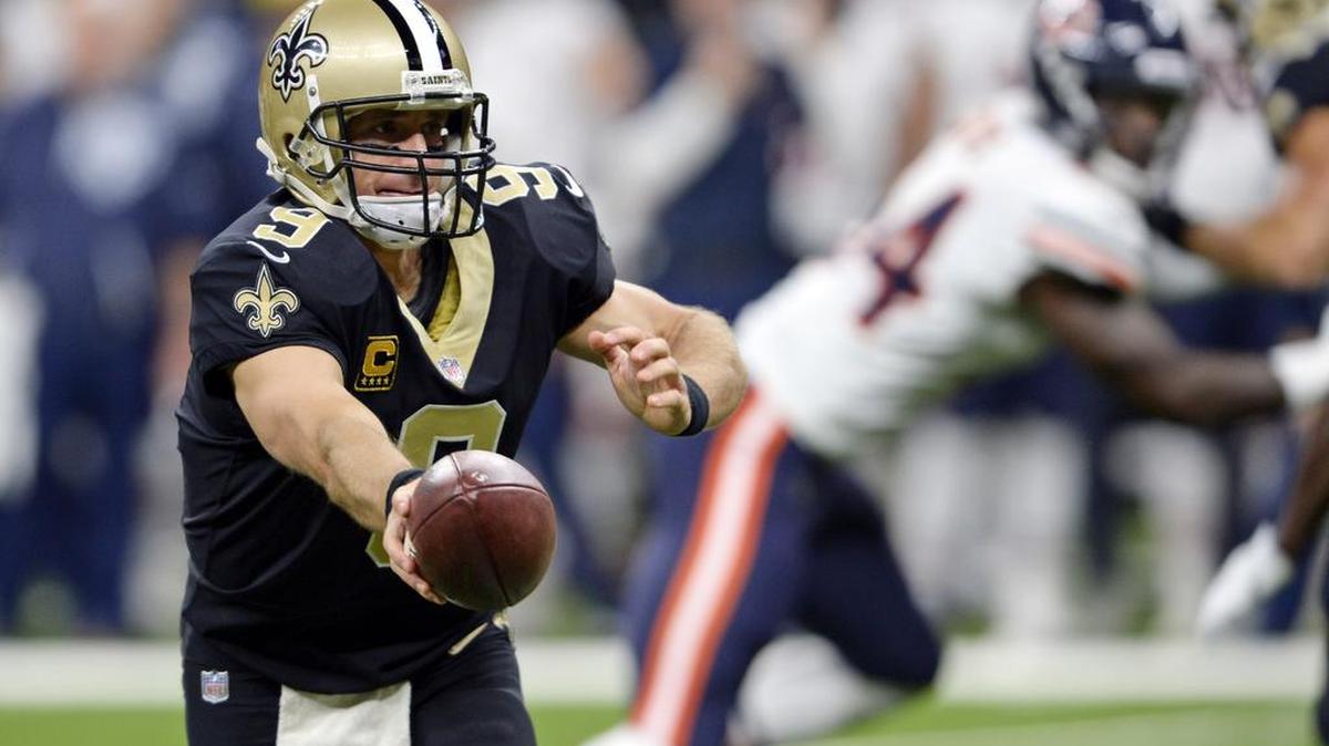 New Orleans Saints quarterback Drew Brees (9). The Saints travel to Buffalo on Sunday.