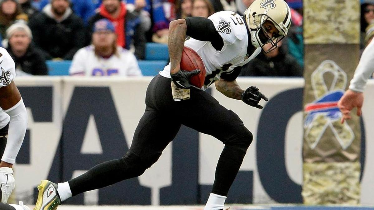 New Orleans Saints wide receiver Ted Ginn Jr. (19) is one of the main reasons for the Saints’ turnaround.