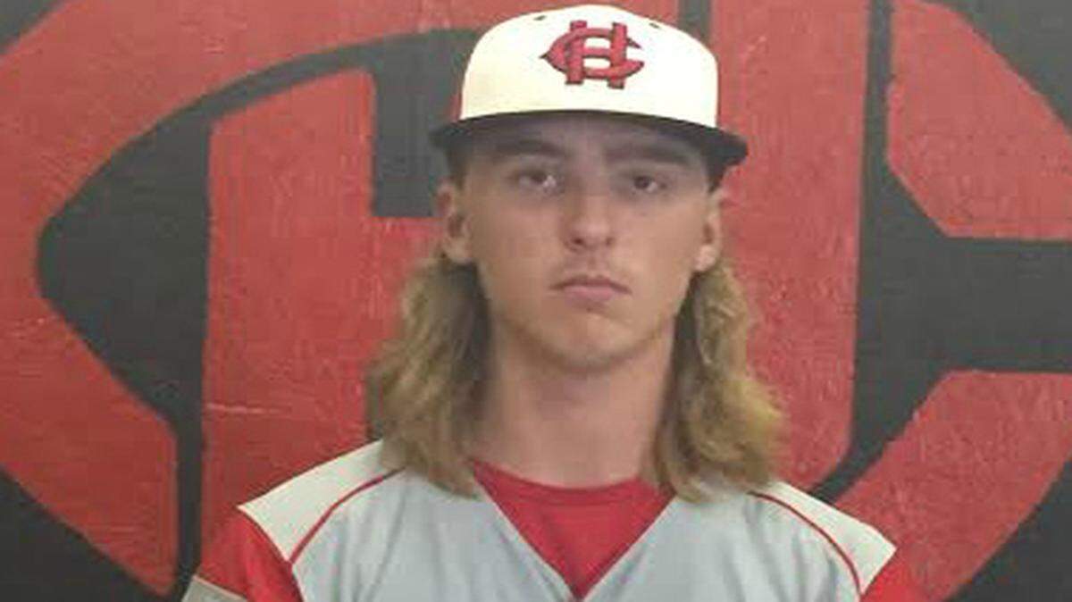 Harrison Central pitcher Jordan Harris