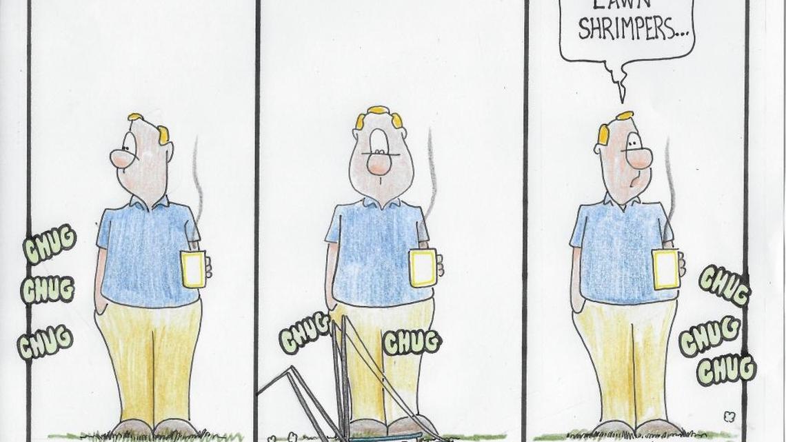 Here’s why they are called lawn shrimp