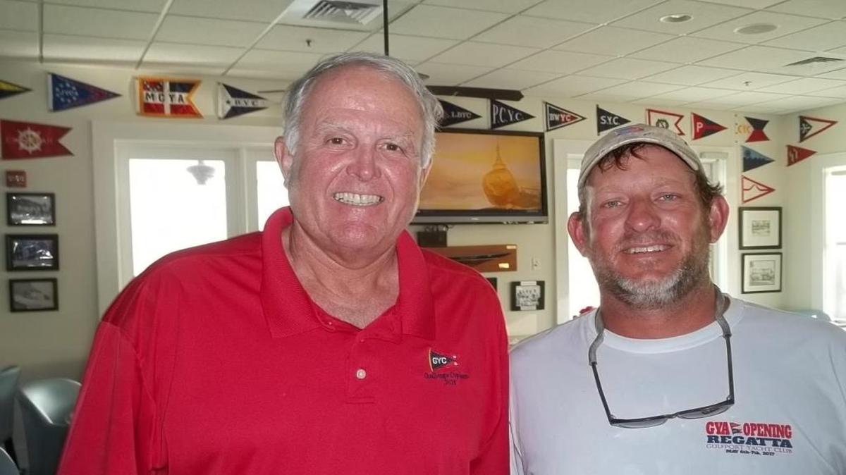 War Canoe, captained by John Dane III, won Race for the Case Sunday. Piranha, captained by Steve Nolte, was second.