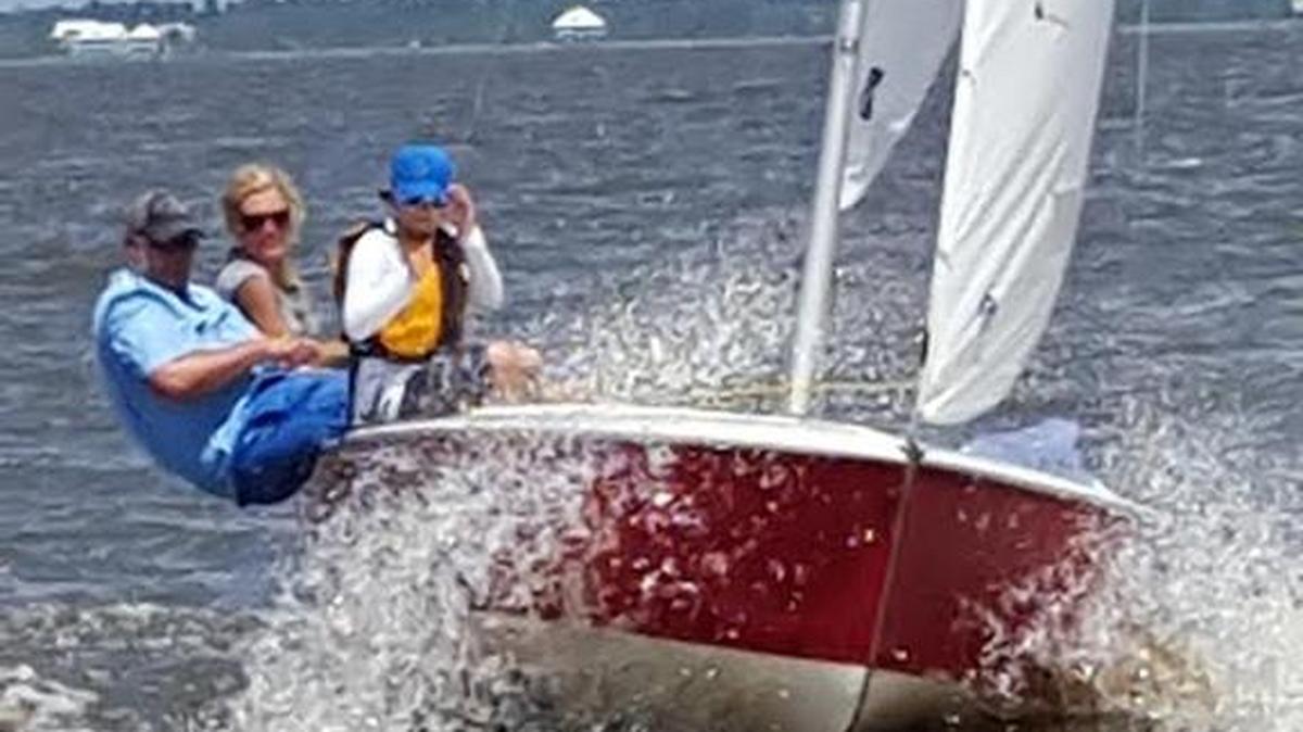 SarahTaylor, Zak Fanberg and Conor Fanberg helped the Bay-Waveland Yacht Club win the Chapman Regatta Sunday.