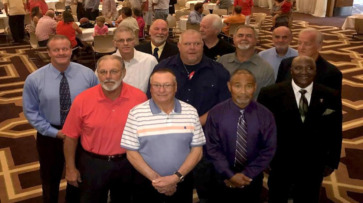 The Biloxi Sports Hall of Fame 2017 inductees are Joe Hankins, Larry Kostmayer, Robert Hill, Loyce Searight, Ricky Derouen, Rodney Derouen, John Allen, Billy Ray Allen, Joe Sabbatini, Carroll Raley, Clinton Tapper, John Tapper and Doug Anglado. Deceased inductees are Gene Allen, Tommy Bond, James Daggett, Keith Demourelle, Herb Glavan and Frank Sabbatini.
