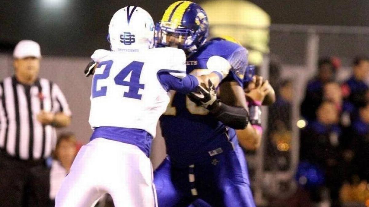 St. Martin junior Brandon Cunningham will play on both sides of the ball for the Yellow Jackets in 2017.