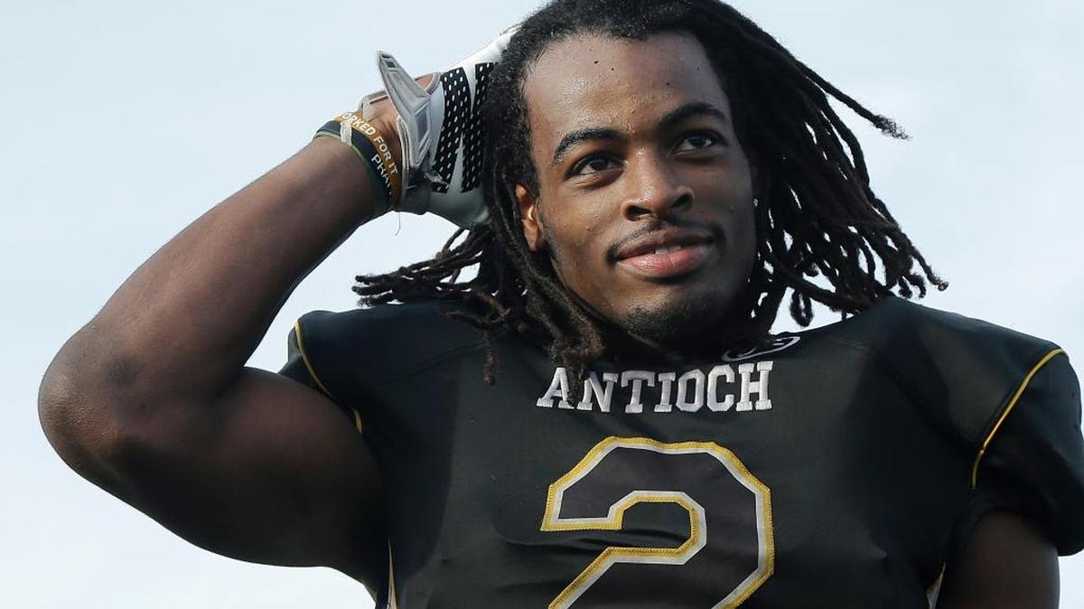 Antioch (Calif.) High School running back Najee Harris is one of Alabama’s top commitments. The 6-foot-3, 226-pound Harris is the nation’s No. 1 running back prospect.
