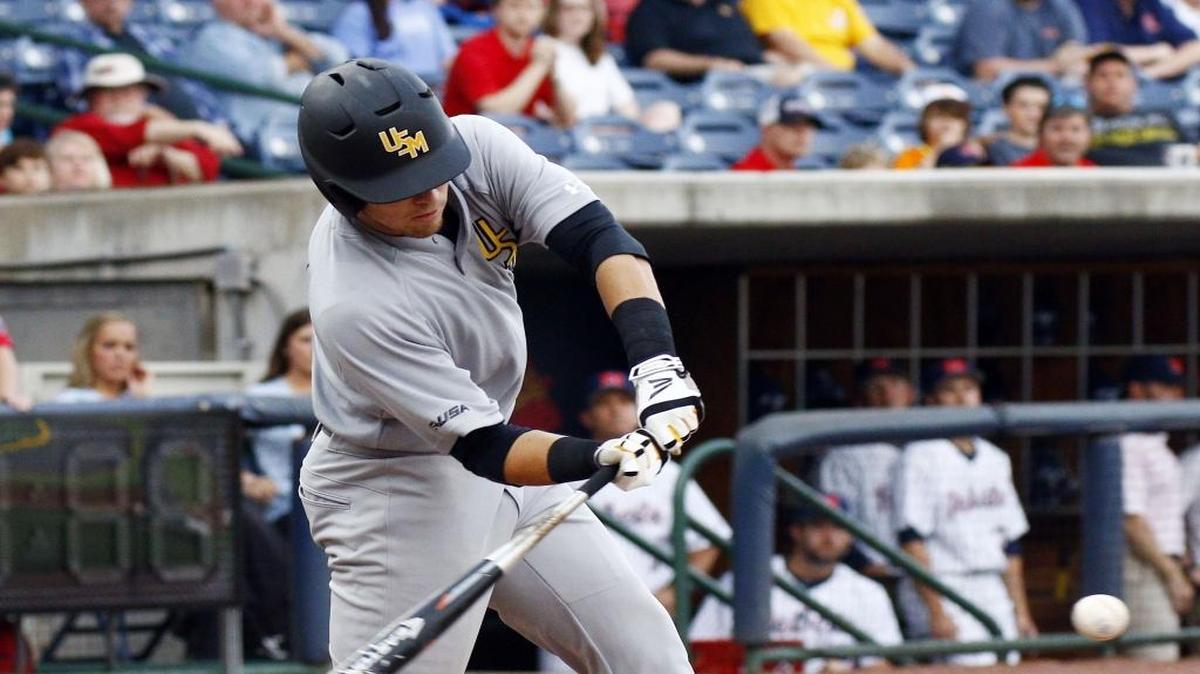 Southern Miss’ Dylan Burdeaux was named C-USA hitter of the week on Sunday.