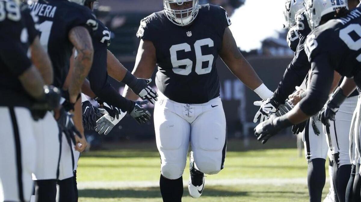 The Oakland Raiders have locked up another member of their stellar 2014 draft class, agreeing to a five-year extension to keep guard Gabe Jackson under contract through the 2022 season. A person familiar with the deal said it is worth $56 million.